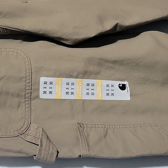 Carhartt Mens NWT Loose Fit Original Pants - Size 36x30 - Picture 5 of 7